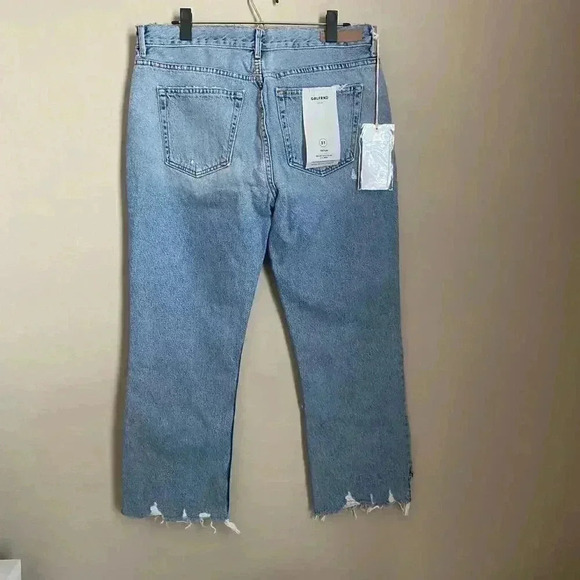 GRLFRND Tatum Straight Leg Crop Jeans Size 31 - Picture 5 of 8